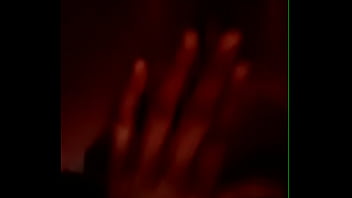 My friend fingering her pussy