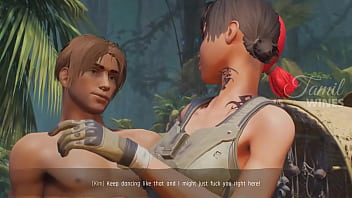 Island party ended in creampie 3d animated gameplay series