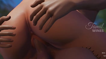 Island party ended in creampie 3d animated gameplay series