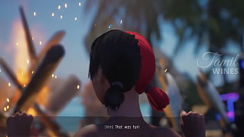 Island party ended in creampie 3d animated gameplay series Island party ended in creampie 3d animated gameplay series