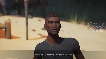 Island party ended in creampie 3d animated gameplay series