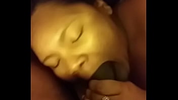 A young black couple having good hardcore sex