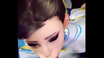 Training with miss li at night