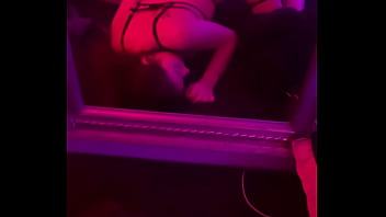 Slut in lingerie fucked from behind