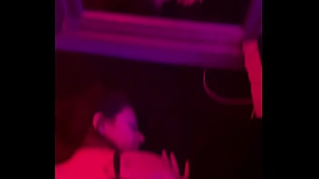 Slut in lingerie fucked from behind