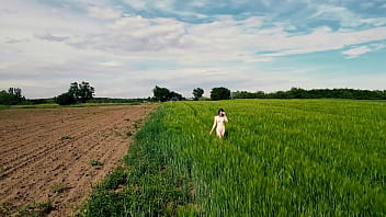 Darcy dark golden shower and pee in the nature