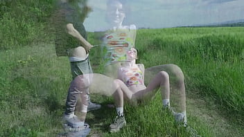 Darcy dark golden shower and pee in the nature