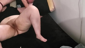 Submissive handcuffed and pussy shocked with electrowand for 1st time