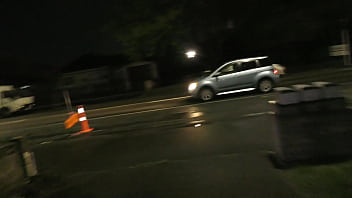 Nz milf argues but told to take out the trash to the street fully naked plus pissing on the way back