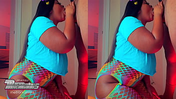 Beauty Gets Sloppy And Snatches Souls With Wet Blowjob thumbnail