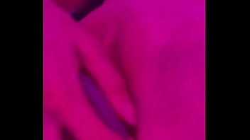 Close up dildo fucking with butt plug in~