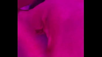 Close up dildo fucking with butt plug in~