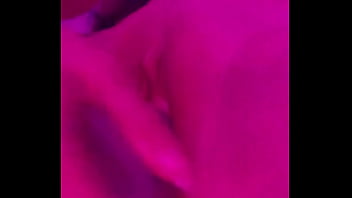 Close up dildo fucking with butt plug in~