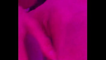 Close up dildo fucking with butt plug in~