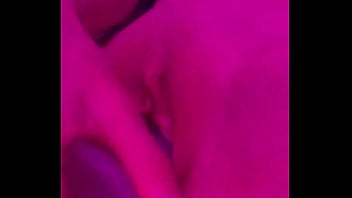 Close up dildo fucking with butt plug in~