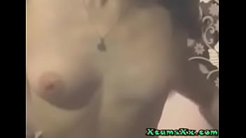 Russian submissive girl beats and pulls on nipples for me on live cam