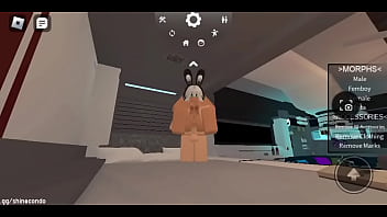 Bnuuy girl gets fucked by her boyfriend in roblox
