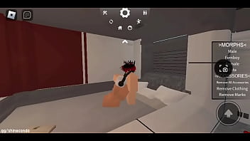 Bnuuy girl gets fucked by her boyfriend in roblox