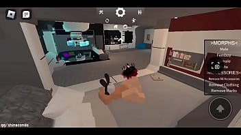 Bnuuy girl gets fucked by her boyfriend in roblox
