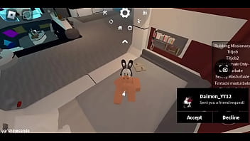 Bnuuy girl gets fucked by her boyfriend in roblox