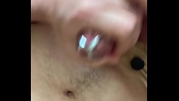 Locked Boy Cumming In Chastity thumbnail