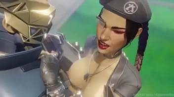 She wolf taking a big cock