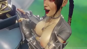 She wolf taking a big cock