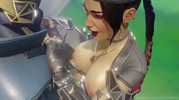 She wolf taking a big cock