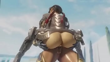 She wolf taking a big cock