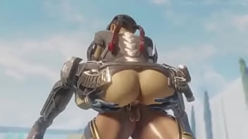 She wolf taking a big cock