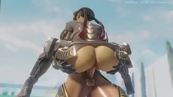 She wolf taking a big cock