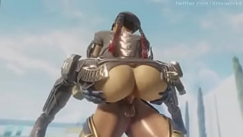 She wolf taking a big cock