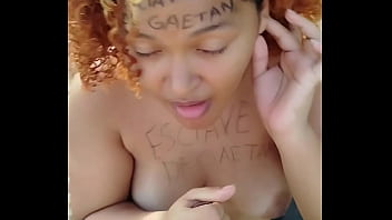 Risky blowjob on the beach i came on her face