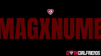 Goth hottie magxnumb finds pleasure after a crazy hookup