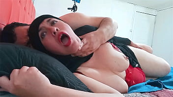 Indian muslim stepmother gets fucked by her stepson in the morning