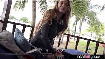 Naughty real hot gf samantha hayes get nailed on camera clip 30