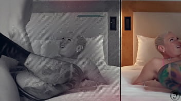 Blonde bombshell kaden kole getting her big ass filled with cum