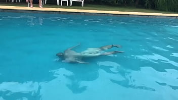 Big cock in the water