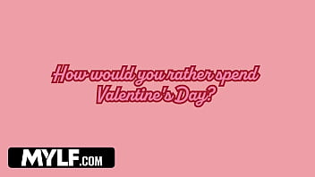 Who needs chocolates and flowers when you can have a face full of cum