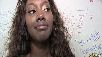 Gloryhole With A Nasty Wild White Girl Interracial 22 thumbnail