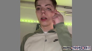 Two Genuine Chavs Taking Their Clothes Off And Playing With Their Mates Dick thumbnail
