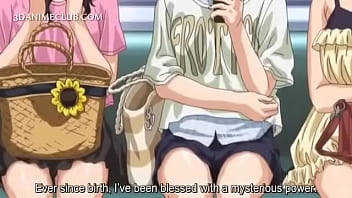 Huge tits subway girl animation