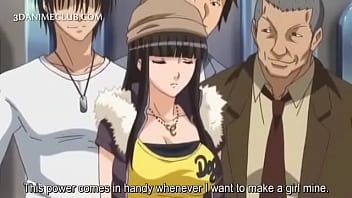 Huge tits subway girl animation