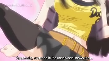 Huge tits subway girl animation