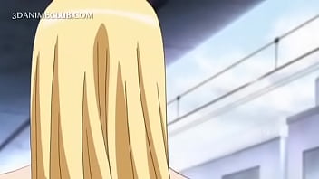 Huge tits subway girl animation