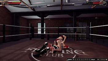 Polly vs nanyang nf3d female mma battle