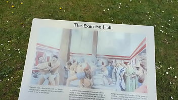 I Found Myself In A Roman Exercise Hall On My Run This Morningi'm Now Heading For Coventry To Pick Up Teddy Bears And Sh thumbnail