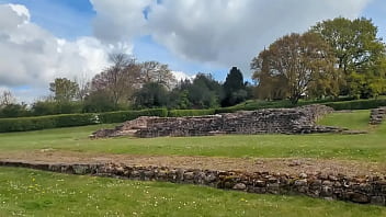 I found myself in a roman exercise hall on my run this morning i'm now heading for coventry to pick up teddy bears and sh