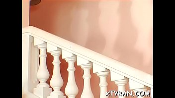 Playgirl gets pussy foot screwed