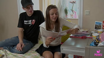 Uma u couldn't help getting seduced and fucked by milo p in a cap it looks like she needed someone to attend those pussy sex needs so bad she also gets on her knees to taste that cum